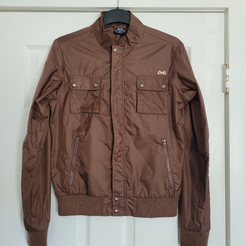 Le Tigre Dark Brown Windbreaker